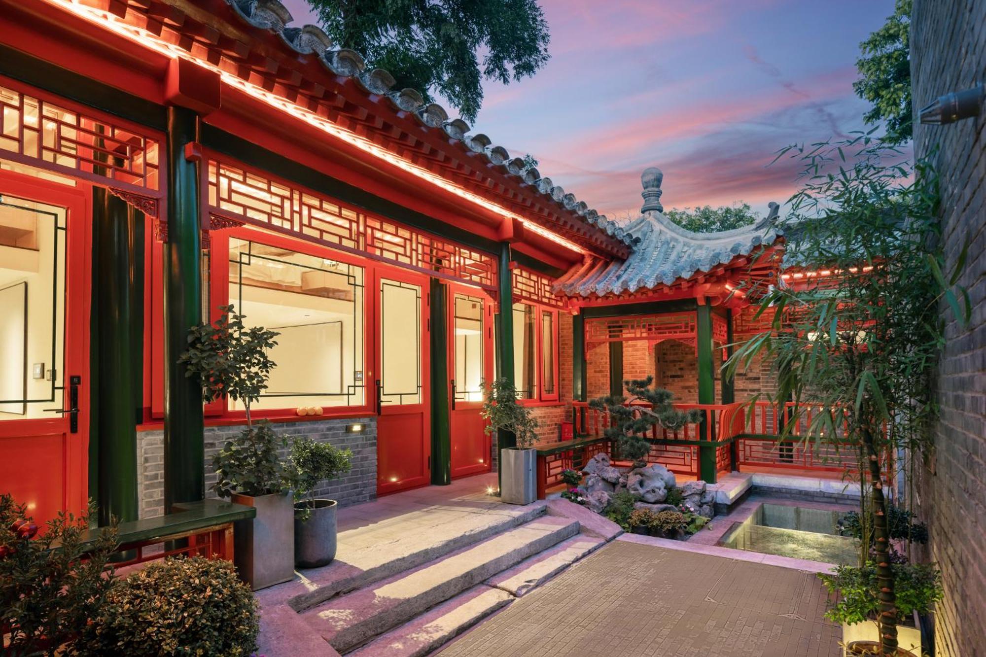 Xinxiang Yayuan Beijing Sihe Courtyard With Sky Garden Terrace Near Tiananmen Square Forbidden City Wangfujing Pedestrian Street And The Subway Εξωτερικό φωτογραφία