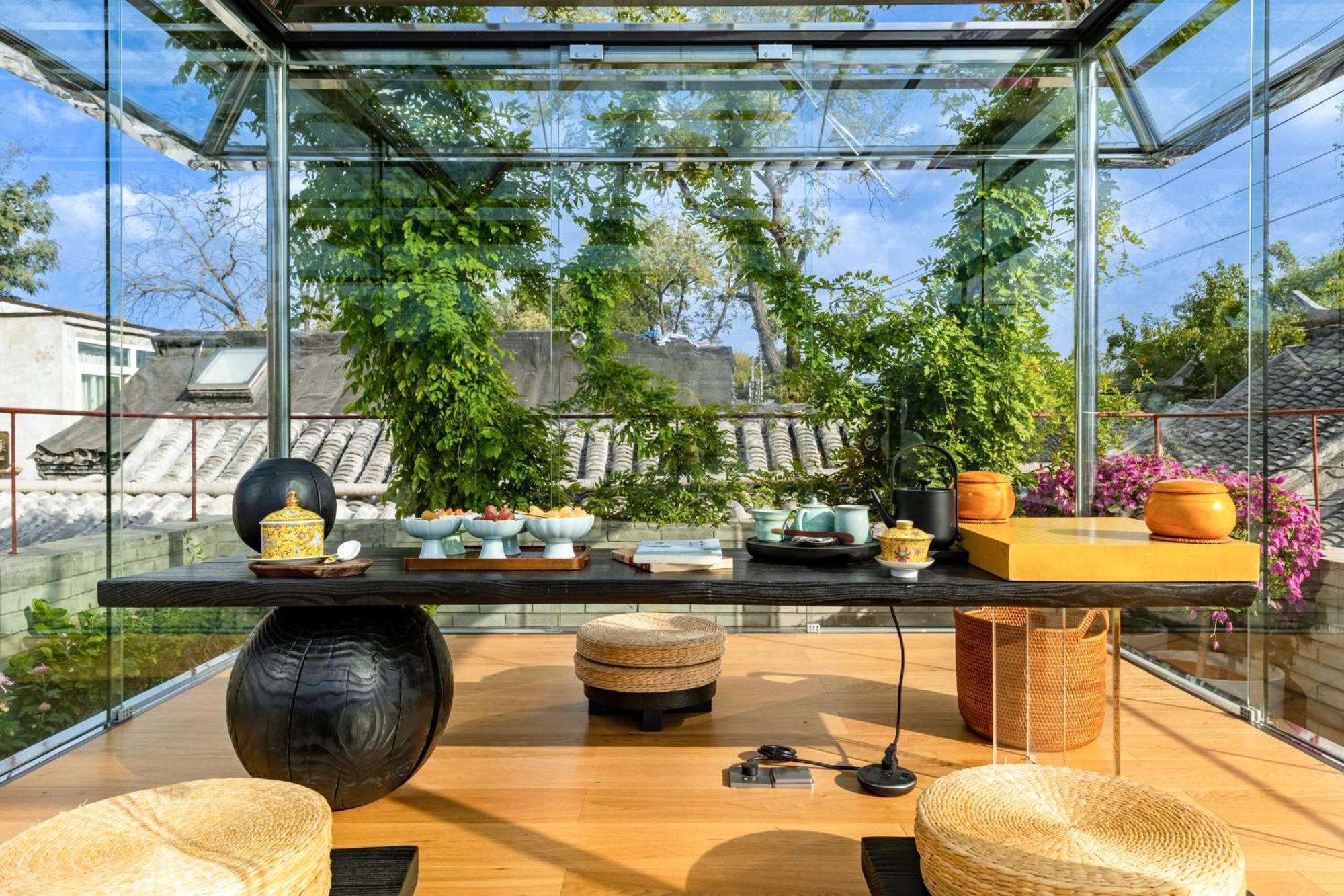 Xinxiang Yayuan Beijing Sihe Courtyard With Sky Garden Terrace Near Tiananmen Square Forbidden City Wangfujing Pedestrian Street And The Subway Εξωτερικό φωτογραφία
