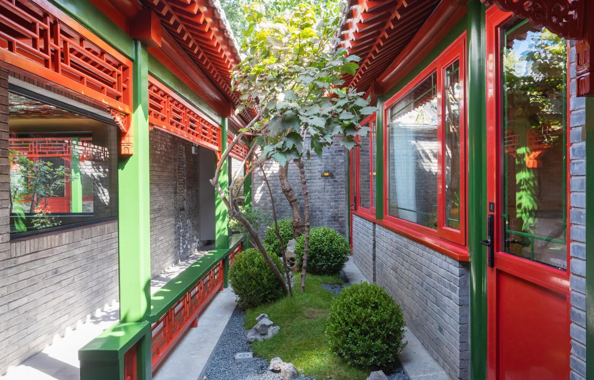 Xinxiang Yayuan Beijing Sihe Courtyard With Sky Garden Terrace Near Tiananmen Square Forbidden City Wangfujing Pedestrian Street And The Subway Εξωτερικό φωτογραφία