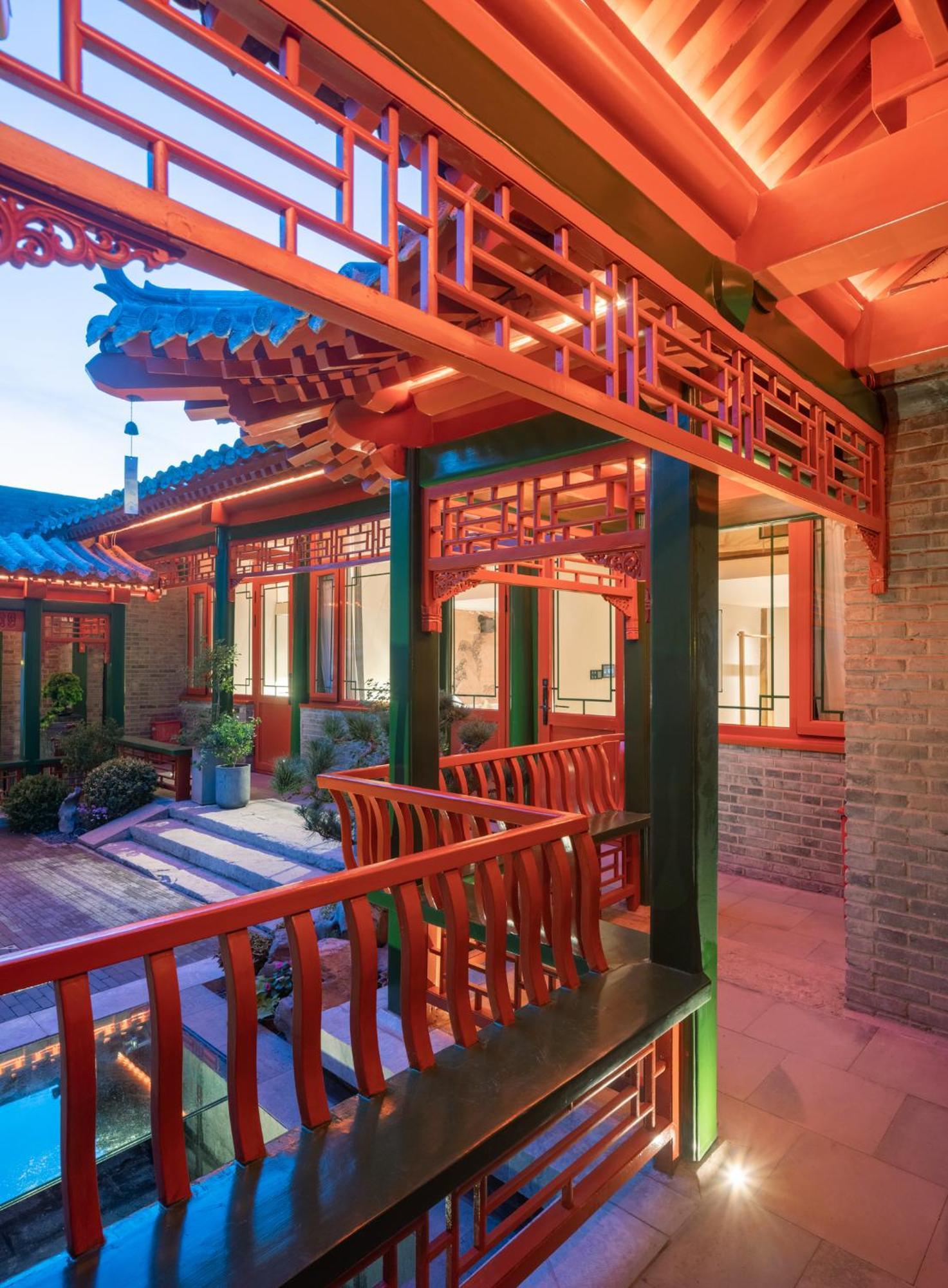 Xinxiang Yayuan Beijing Sihe Courtyard With Sky Garden Terrace Near Tiananmen Square Forbidden City Wangfujing Pedestrian Street And The Subway Εξωτερικό φωτογραφία