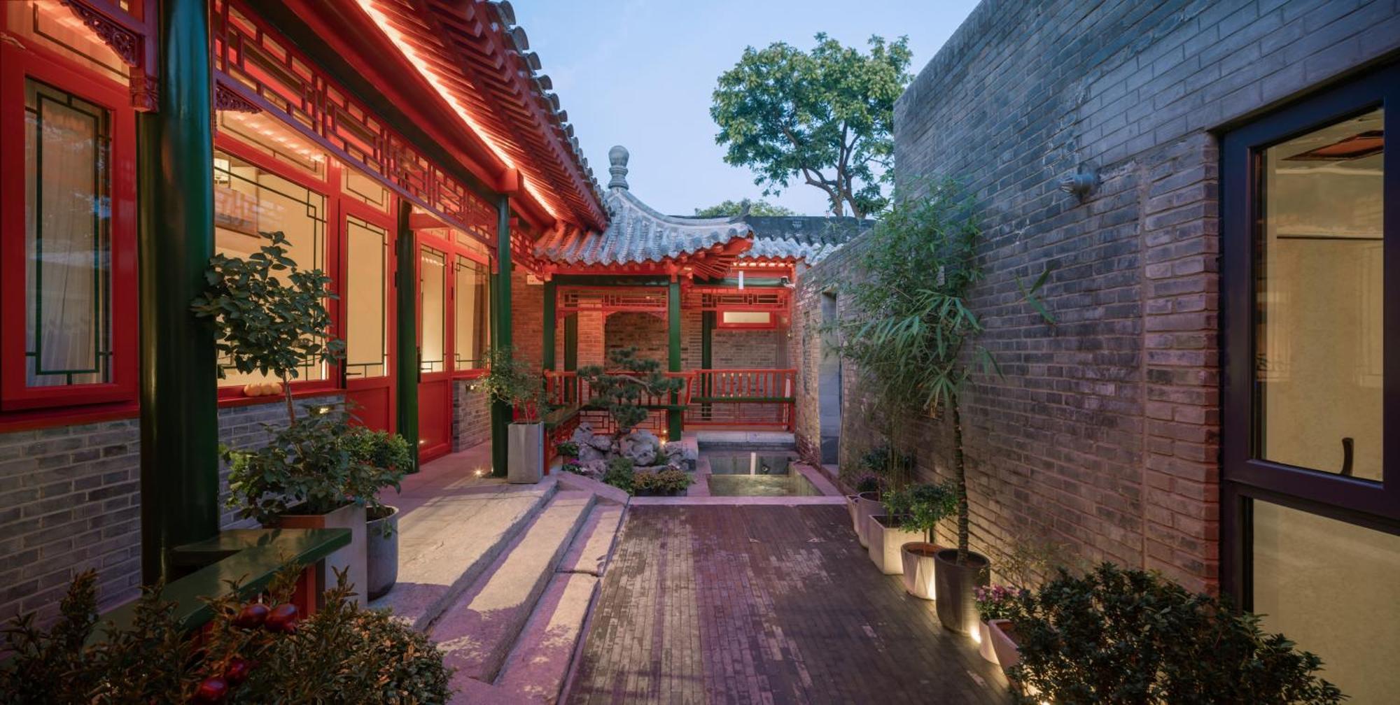Xinxiang Yayuan Beijing Sihe Courtyard With Sky Garden Terrace Near Tiananmen Square Forbidden City Wangfujing Pedestrian Street And The Subway Εξωτερικό φωτογραφία